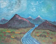 Mountain Painting by Daniel Rustad Mountain Painting by Daniel Rustad