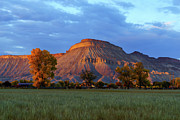 Mt. Garfield Sunset Photograph by Jeff Stoddart Mt. Garfield Sunset Photograph by Jeff Stoddart