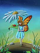My Fair Lady #fairy Painting by Cindy Thornton