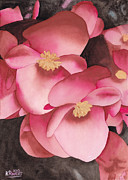 My French Neighbor's Flowers Painting by Ken Powers