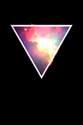 Nebula Triangle Digital Art by Mike Lopez