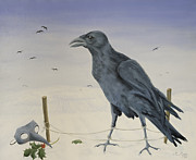 Nevermore Painting by Magdolna Ban Nevermore Painting by Magdolna Ban