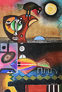 New Creation Awakens Painting by Winston Saoli New Creation Awakens Painting by Winston Saoli