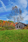 Old Barn and New England Fall Foliage Photograph by Robert Bellomy Old Barn and New England Fall Foliage Photograph by Robert Bellomy