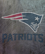 New England Patriots Translucent Steel Mixed Media by Movie Poster Prints