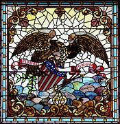 New Orleans Stained Glass Photograph by Granger