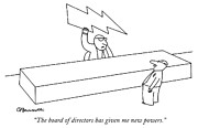New powers Drawing by Charles Barsotti