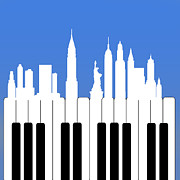 New York New York Digital Art by Mark Ashkenazi