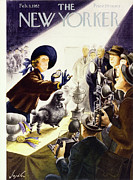 New Yorker February 9 1952 Painting by Constantin Alajalov