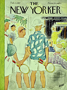 New Yorker February 9 1957 Painting by Leonard Dove