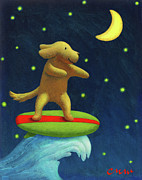 Night Rider Painting by Chris Miles