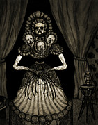 Nightmare Dolly - Artwork #2 Drawing by Ryan Nieves