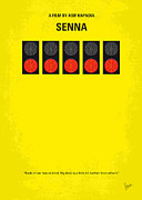 No075 My senna minimal movie poster Digital Art by Chungkong Art