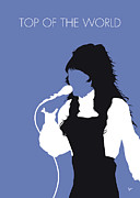 No148 MY CARPENTERS Minimal Music poster Digital Art by Chungkong Art