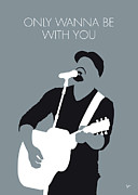 No177 MY Hootie and the Blowfish Minimal Music Digital Art by Chungkong Art