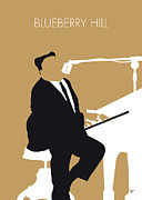No190 MY Fats Domino Minimal Music poster Digital Art by Chungkong Art