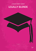 No301 My Legally Blonde minimal movie poster Digital Art by Chungkong Art