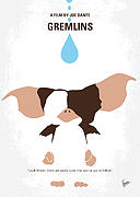 No451 My Gremlins minimal movie poster Digital Art by Chungkong Art