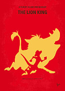 No512 My The Lion King minimal movie poster Digital Art by Chungkong Art