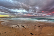 Nobbys Beach at Sunset Photograph by Mark Whitt