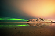 Northern light in Lofoten Nordland 5 Photograph by Dubi Roman