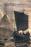 Norwegian Viking Longship Photograph by Granger