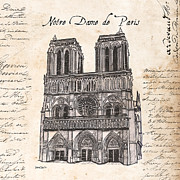 Notre Dame de Paris Painting by Debbie DeWitt