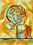 Nurturing and Caring Painting by Leon Zernitsky
