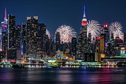 NYC 4th Of July Fireworks Celebration Photograph by Susan Candelario NYC 4th Of July Fireworks Celebration Photograph by Susan Candelario