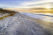 Oak Island Sunrise Photograph by Nick Noble