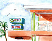 Oasis Painting by Clara Sue Beym