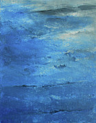 Ocean Blues Painting by Jane See