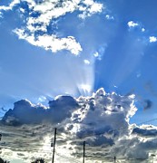 October Florida Sky Photograph by Suzanne Berthier October Florida Sky Photograph by Suzanne Berthier