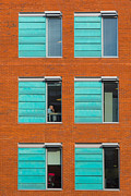 Office windows Photograph by Colin Rayner