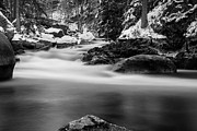 Oker, Harz - monochrome version Photograph by Andreas Levi