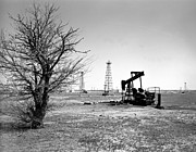 Oklahoma Oil Field Photograph by Larry Keahey