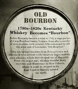 Old Bourbon Photograph by Mel Steinhauer