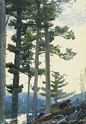 Old Settlers, 1892 Painting by Winslow Homer Old Settlers, 1892 Painting by Winslow Homer