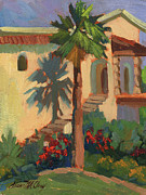 Old Town La Quinta Palm Painting by Diane McClary Old Town La Quinta Palm Painting by Diane McClary