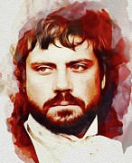 Oliver Reed, Movie Star Painting by Esoterica Art Agency Oliver Reed, Movie Star Painting by Esoterica Art Agency
