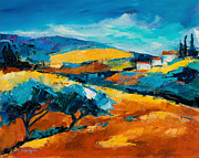 Oliviers en Provence Painting by Elise Palmigiani