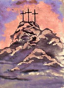 On a Hill Far Away Painting by Robert D McBain