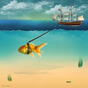 now I'm on my way Digital Art by Mark Ashkenazi