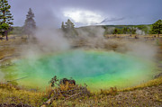 Opal Spring Yellowstone National Park Photograph by Scott McGuire