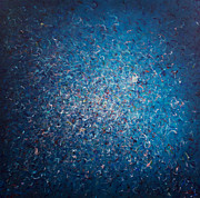 Opt.1.16 Star Struck Painting by Derek Kaplan