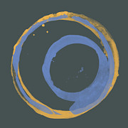 Orange and Blue 3 Painting by Julie Niemela Orange and Blue 3 Painting by Julie Niemela