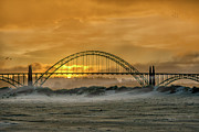 Orange Sunrise Photograph by Bill Posner