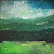 Oregon triptych three Painting by Tim Nyberg