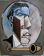 Ornette Sculptural Painting by Martel Chapman