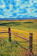 Other Side of the Fence Painting by Jeffrey Kolker Other Side of the Fence Painting by Jeffrey Kolker